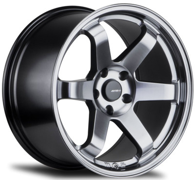 17x8 AVID.1 AV-06 Hyper Black 4x100 35mm