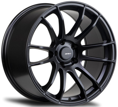 18x8 AVID.1 AV-20 Matte Black 5x4.5/114.3 35mm