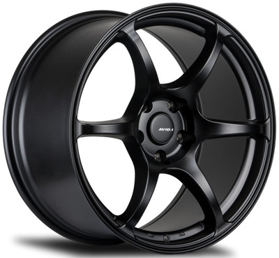 17x8 AVID.1 AV-26 Matte Black 5x4.5/114.3 35mm 17x8 AVID.1 AV-26 Matte Black 5x4.5/114.3 35mm