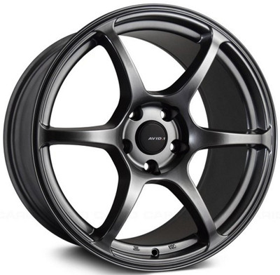 18x8.5 AVID.1 AV-26 Hyper Black 5x4.5/114.3 35mm