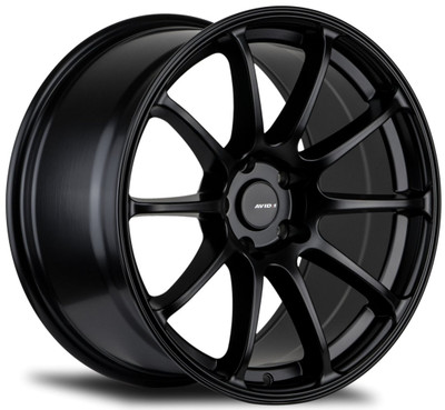 17x8 AVID.1 AV-27 Matte Black 5x4.5/114.3 35mm 17x8 AVID.1 AV-27 Matte Black 5x4.5/114.3 35mm