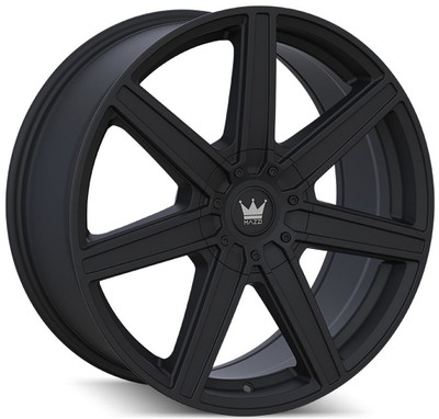 20x8.5 Mazzi Laguna 376 Matte Black  5x4.5/114.3 5x5/127 35mm