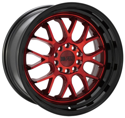 18x8.5 F1R F21 v2 Candy Red w/ Black Lip 5x112 5x4.5/114.3 30mm 18x8.5 F1R F21 v2 Candy Red w/ Black Lip 5x112 5x4.5/114.3 30mm