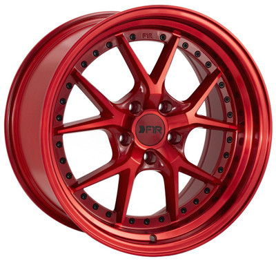 (Clearance - No Returns) 18x8.5 F1R F105 Candy Red 5x4.5/114.3 38mm