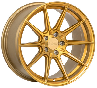 (Clearance - No Returns) 18x9.5 F1R F101 Brushed Gold 5x112 42mm (Clearance - No Returns) 18x9.5 F1R F101 Brushed Gold 5x112 42mm