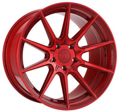 (Clearance - No Returns) 20x10 F1R F101 Candy Red 5x4.5/114.3 38mm (Clearance - No Returns) 20x10 F1R F101 Candy Red 5x4.5/114.3 38mm