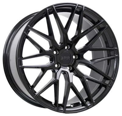 18x8.5 F1R F103 Gloss Black 5x100 38mm 18x8.5 F1R F103 Gloss Black 5x100 38mm