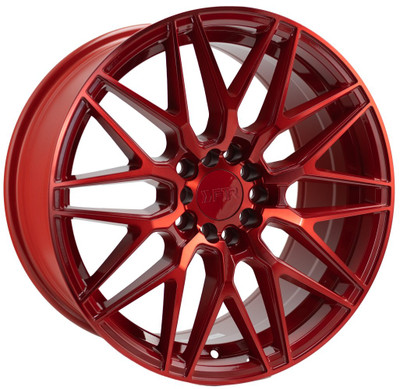 (End of Year Sale) 17x8.5 F1R F103 Candy Red 5x100 5x4.5/114.3 38mm (End of Year Sale) 17x8.5 F1R F103 Candy Red 5x100 5x4.5/114.3 38mm