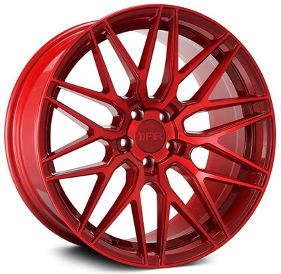 (End of Year Sale) 19x10 F1R F103 Candy Red 5x4.5/114.3 38mm (End of Year Sale) 19x10 F1R F103 Candy Red 5x4.5/114.3 38mm