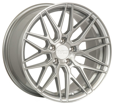 (End of Year Sale) 19x10 F1R F103 Brushed Silver 5x4.5/114.3 38mm