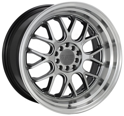 18x8.5 F1R F21 v2 Hyper Black w/ Polish Lip 5x110 5x4.5/114.3 42mm 18x8.5 F1R F21 v2 Hyper Black w/ Polish Lip 5x110 5x4.5/114.3 42mm