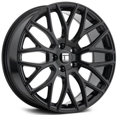 17x8 Touren TR76 Gloss Black  5x112 35mm