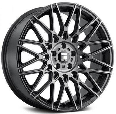 18x8 Touren TR78 Brushed Black w/ Dark Tint 5x4.25/108 40mm 18x8 Touren TR78 Brushed Black w/ Dark Tint 5x4.25/108 40mm