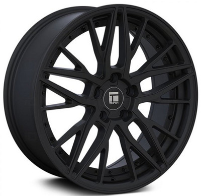 18x8 Touren TR93 Satin Black w/ Black Rivet 5x4.25/108 35mm 18x8 Touren TR93 Satin Black w/ Black Rivet 5x4.25/108 35mm