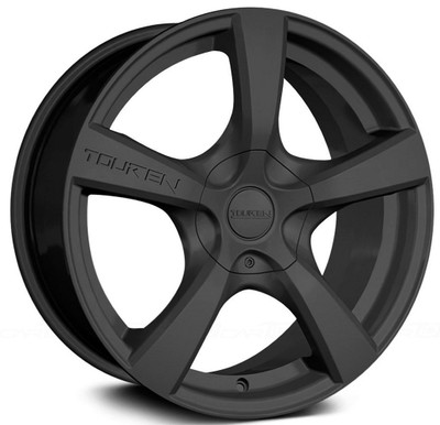 (Clearance - No Returns) 17x7 Touren TR9 Matte Black 4x100 4x4.5/114.3 42mm (Clearance - No Returns) 17x7 Touren TR9 Matte Black 4x100 4x4.5/114.3 42mm