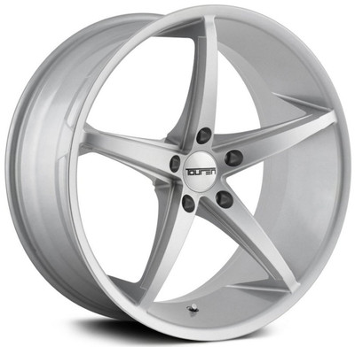 20x8.5 Touren TR70 Silver w/ Milled Spokes 5x120 20mm 20x8.5 Touren TR70 Silver w/ Milled Spokes 5x120 20mm