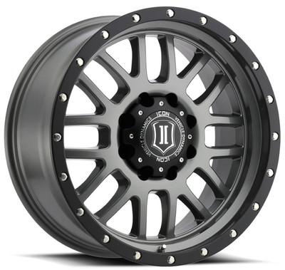 20x9 ICON Alpha Gunmetal 8x170 0mm 20x9 ICON Alpha Gunmetal 8x170 0mm