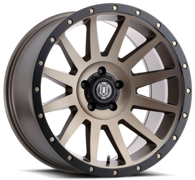 17x8.5 ICON Compression Bronze (5 Lug) 5x5/127 -6mm 17x8.5 ICON Compression Bronze (5 Lug) 5x5/127 -6mm