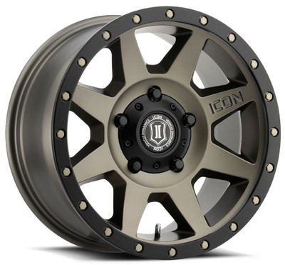 17x8.5 ICON Rebound Bronze (5 Lug) 5x5/127 -6mm 17x8.5 ICON Rebound Bronze (5 Lug) 5x5/127 -6mm