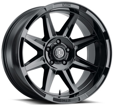 20x10 ICON Bandit Gloss Black 5x150 -24mm