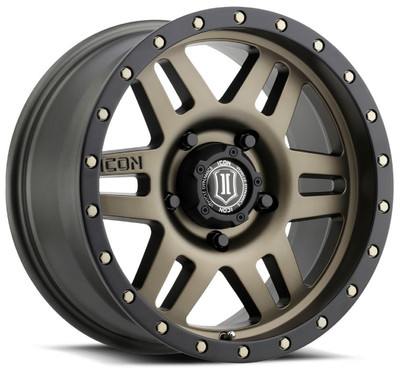17x8.5 ICON Six Speed Bronze (5 Lug) 5x150 25mm 17x8.5 ICON Six Speed Bronze (5 Lug) 5x150 25mm