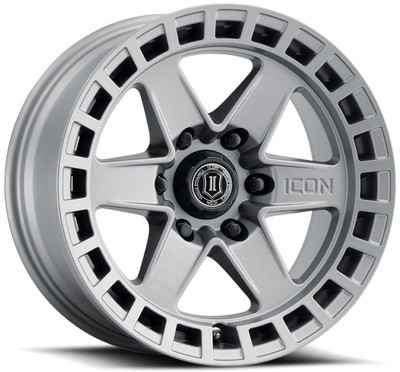 17x8.5 ICON RAIDER Titanium (6 Lug)  6x5.5/139.7 0mm