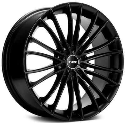 16x7 NS NS1606 Matte Black 4x100 4x4.5/114.3 38mm