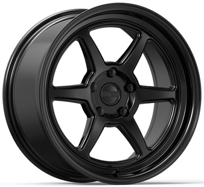 18x9.5 Kansei Roku Gloss Black 5x112 38mm