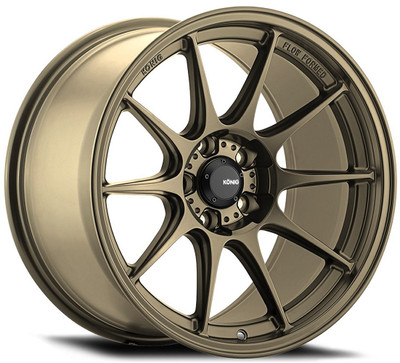 18x8.5 Konig Dekagram Gloss Bronze (Flow Formed) 5x4.25/108 43mm 18x8.5 Konig Dekagram Gloss Bronze (Flow Formed) 5x4.25/108 43mm