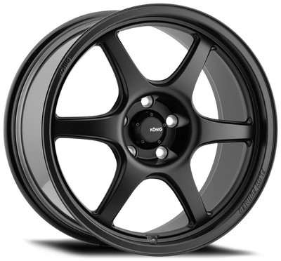 18x10 Konig Hexaform Matte Black (Flow Formed) 5x120 33mm 18x10 Konig Hexaform Matte Black (Flow Formed) 5x120 33mm