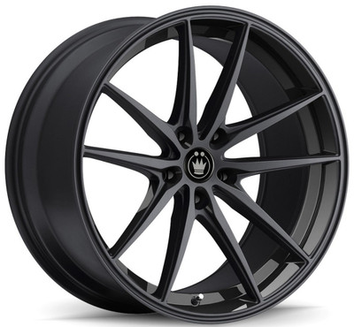 18x8 Konig Oversteer Gloss Black 5x120 35mm