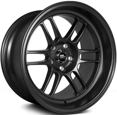 18x8.5 MST Suzuka Matte Black 5x4.5/114.3 35mm