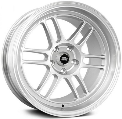 17x9.5 MST Suzuka Silver 5x4.5/114.3 20mm