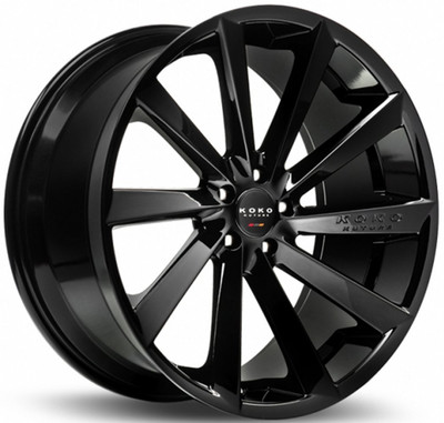 24x10 Koko Kuture Kapan Gloss Black 5x130 10mm