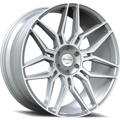24x10 Giovanna Bogota Gloss Silver w/ Machined Face 5x120 18mm 24x10 Giovanna Bogota Gloss Silver w/ Machined Face 5x120 18mm