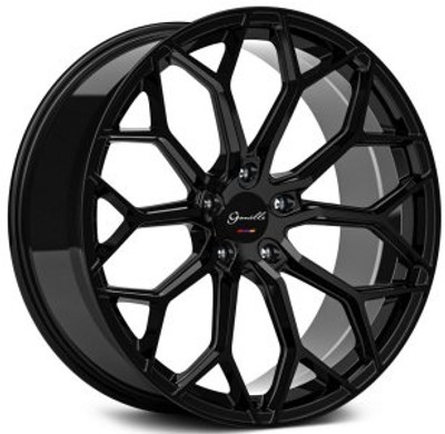 22x9 Gianelle Monte Carlo Gloss Black 5x120 30mm