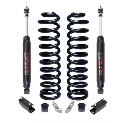 ReadyLIFT 2.5" Coil Spring Front Lift Kit w/ SST3000 Front Shocks 2011-2021 Ford F-250 Super Duty Diesel 4WD 46-2725 ReadyLIFT 2.5" Coil Spring Front Lift Kit w/ SST3000 Front Shocks 2011-2021 Ford F-250 Super Duty Diesel 4WD 46-2725