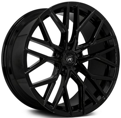 22x9 Renzo Cota Gloss Black 5x115 15mm 22x9 Renzo Cota Gloss Black 5x115 15mm
