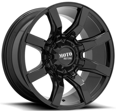 (Clearance - No Returns) 22x12 Moto Metal MO804 Gloss Black (* May Require Trimming) 6x135 6x5.5/139.7 -44mm (Clearance - No Returns) 22x12 Moto Metal MO804 Gloss Black (* May Require Trimming) 6x135 6x5.5/139.7 -44mm
