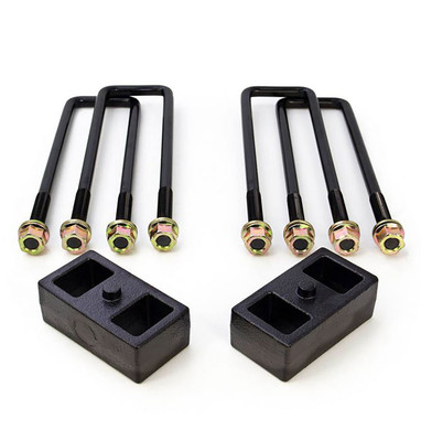 ReadyLIFT 2" Rear Block Kit 2011-2019 Chevrolet/GMC 2500/3500 HD (OEM Style w/ Factory Top Overloads) 66-3122 ReadyLIFT 2" Rear Block Kit 2011-2019 Chevrolet/GMC 2500/3500 HD (OEM Style w/ Factory Top Overloads) 66-3122