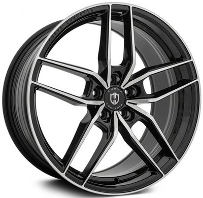20x8.5 Curva Concepts CFF25 Gloss Black Machined (Flow Forged) (CUSTOM)