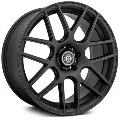 18x8 Curva Concepts C7 Matte Black 5x120 35mm