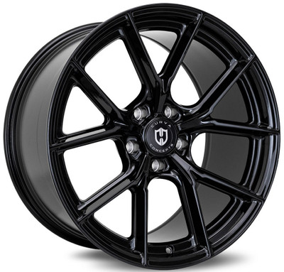 19x8.5 Curva Concepts CFF70 Gloss Black (Flow Forged) (CUSTOM)