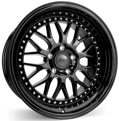 18x10.5 ESR SR01 Gloss Black 22mm (CUSTOM 2-3 weeks)	-1700034262