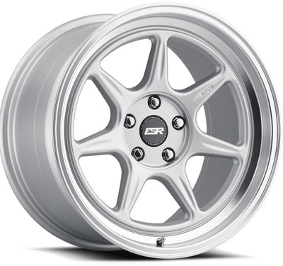 18x9.5 ESR CR7 Hyper Silver 5x4.25/108 15mm (CUSTOM)