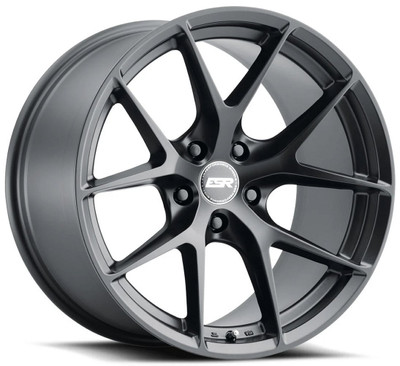18x8.5 ESR RF2 Matte Black (Rotary Forged) 5x4.25/108 30mm (CUSTOM)