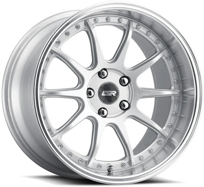 19x8.5 ESR CS12 Hyper Silver 5x110 30mm (CUSTOM)