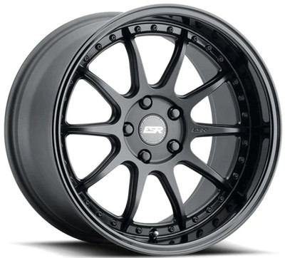 19x10.5 ESR CS12 Matte Black 5x4.25/108 22mm (CUSTOM)