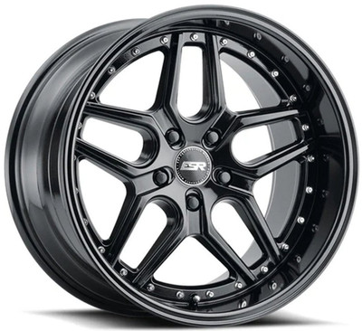 18x9.5 ESR CS15 Gloss Black 5x112 22mm (CUSTOM)