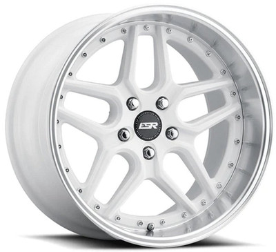 18x10.5 ESR CS15 Gloss White 5x120 22mm (CUSTOM)